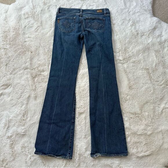 Paige size 29 bootcut blue jeans - Picture 2 of 10
